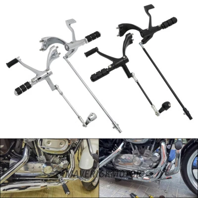 Varilla de conexiones de cambio de controles delanteros XL 883 XL1200 2004-2022 para Harley Sportster Foto 1 de 4