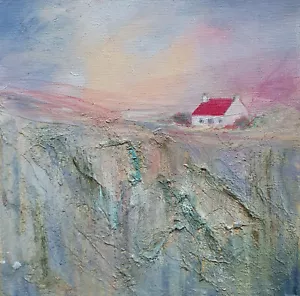 Original zeitgenössische Landschaft - ein West Highland Croft - schottische Kunst - Bild 1 von 3