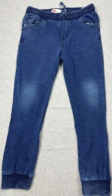 Levis Blue Joggers Girls Size Large W27xL24 Slight Fade Pull Ons - Image 1 of 4