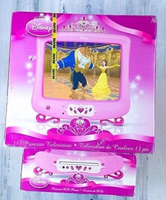 Disney Princess 13” CRT TV and DVD Player Brand New in Box Retro Gaming RARE - Image 1 of 4