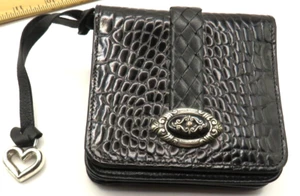 Cartera con cinturón pequeña de cuero negro Brighton - Imagen 1 de 16