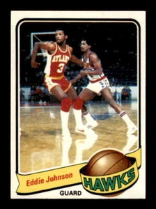 1979-80 Topps #24 Eddie Johnson EX+ Hawks 549407 - Picture 1 of 2