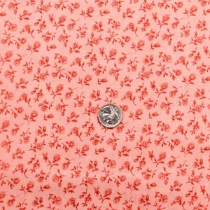 Ozark Calicos by Fabri-Quilt | Pink All Over Floral Calico Cotton Fabric | BTY - Picture 1 of 8