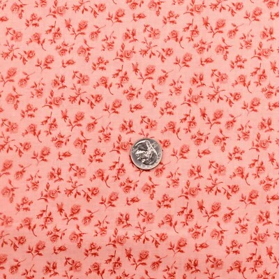 Ozark Calicos de Fabri-Quilt | Tela de algodón Calicó floral rosa por todas partes | Por comprar Foto 1 de 4