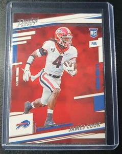 James Cook - Prestige Football 2022 - Buffalo Bills - RC - Bild 1 von 2