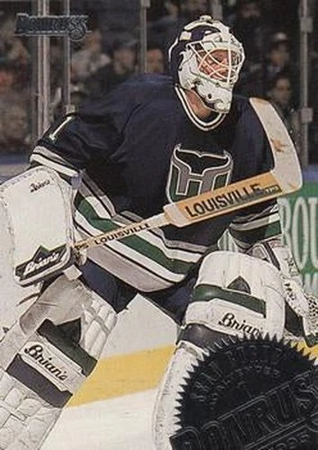 #158 Sean Burke - Hartford Whalers - 1994-95 Donruss Hockey - Image 1 of 1