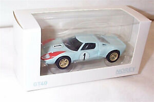 Norev Ford GT40 Mkii 7.0L V8 Team Shelby American Inc. N 1 2Nd New in Box