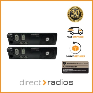 Motorola CM340 Lo Band (66-88 Mhz) MSA Rally Mobile/Vehicle Two Way Radio x 2 - Picture 1 of 6