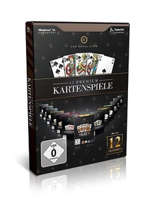 The Royal Club: 12 Premiumkartenspiele (PC, Win 11/10/7) | DVD-ROM | NEU+OVP!!! - Bild 1 von 11