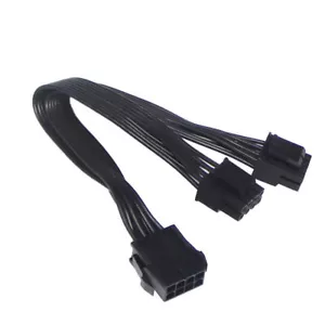 Cable divisor de alimentación de CPU 8 pines a doble CPU 8 pines CPU a placa base adaptador de alimentación - Imagen 1 de 11