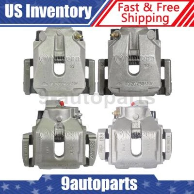 4pcs Front Rear Disc Brake Calipers w/ Bracket For 1997 1998 1999 2000 BMW 540i - Image 1 of 4