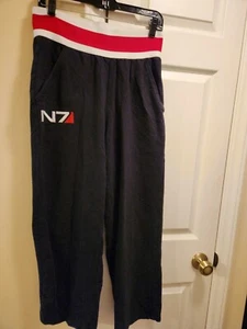 Official BioWare (EA) Mass Effect N7 Sweat Pants (XS, x-small) Inseam 24" - Picture 1 of 4