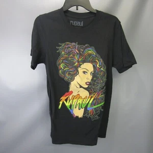 Rupaul 100% Cotton T-Shirt Men's Size S Black Graphic Tee Small - Imagen 1 de 6