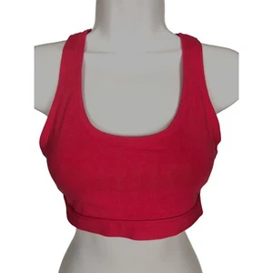 Champion Women's Sports Bra Size S Small Pink Unpadded Pull On Wireless - Picture 1 of 8