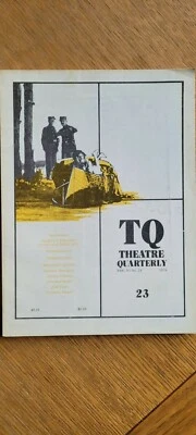 Theatre Quarterly Magazine 1976 - Peolpes Theatre in France -Plays & Performance - Image 1 of 4