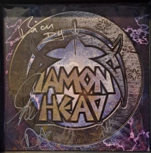 Diamond Head - Diamond Head Black Vinyl Signed By Band After Dover Gig in 2023 - Picture 1 of 4