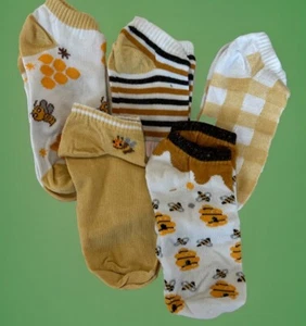 🎅🏻🎄5 pares de calcetines para niñas nuevos con etiquetas AZ-651549🎄🎅🏻 - Imagen 1 de 6