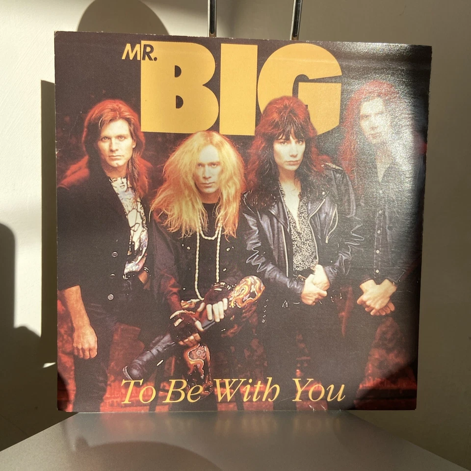 Mr Big - To Be With You / Baba O'Riley - EX- UK 45  - Image 1 of 4