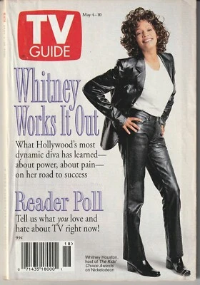 TV Guide Cover - May 4-10 - 1996: Whitney Houston Cover & Story - Image 1 of 4