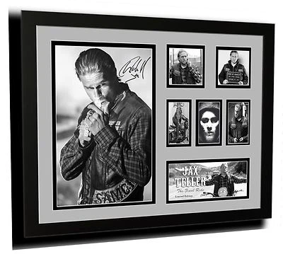 JAX TELLER SONS OF ANARCHY SIGNED LIMITED EDITION FRAMED MEMORABILIA - image 1 of 4