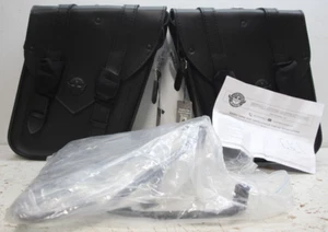 VIKING BAGS HARLEY DAVIDSON SPORTSTER REAR SADDLEBAGS 12x10x5.5 (VK-B100) - Picture 1 of 14