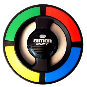 Simon Swipe Electronic Handheld Memory Game Toy Hasbro 2013 Family Kids Tested - Picture 1 of 3