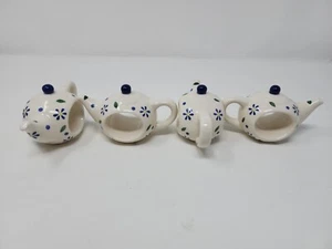 PFALTZGRAFF TEAPOT NAPKIN RING HOLDER SET - Picture 1 of 6