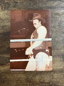 Blackjack Mulligan signed Autogramm Typ 1 Foto WWE WCW - Bild 1 von 3