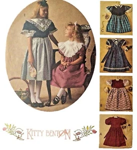 Vintage ©1989 McCall’s Sewing Pattern Toddlers' Size 3 Heirloom Dress No. 4569 - Picture 1 of 3