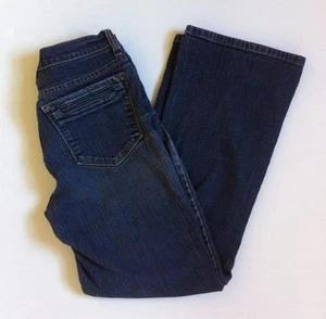 NYDJ NOT YOUR DAUGHTERS JEANS Womens Blue Medium Wash Denim Blue Jeans Size 2P - Picture 1 of 6