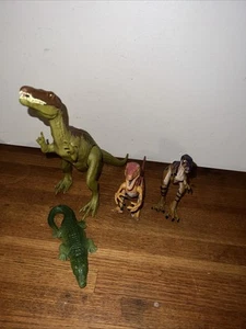 Jurassic World Baryonyx Dinosaur Camp Cretaceo Figura Giocattolo 2017 Mattel FUNZIONA - Foto 1 di 5