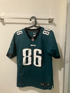Camiseta de fútbol verde juvenil grande Philadelphia Eagles #86 Ertz - Imagen 1 de 3