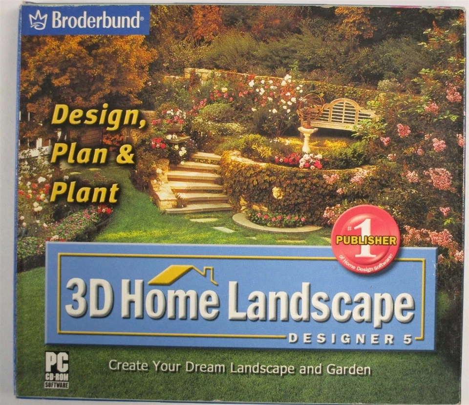 Software PC 3D Home Landscape Designer 5 NEW SEALED Jewel - Image 1 of 2