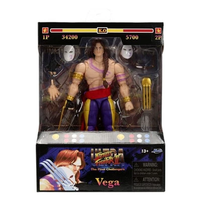 Vega 15 Cm Ultra Street Fighter II: The Final Challengers Jada Toys - Immagine 1 di 4