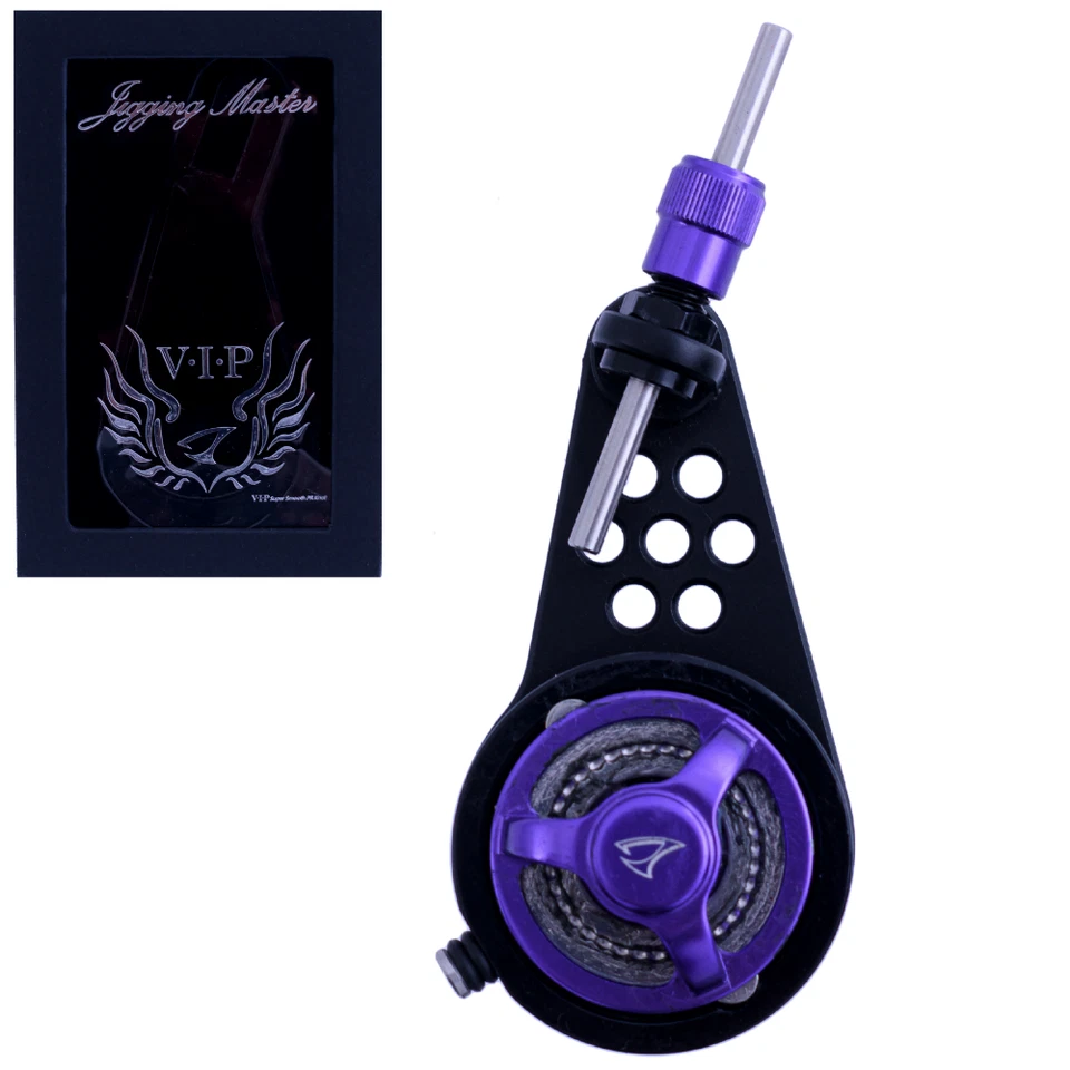 JIGGING MASTER Saltwater Super Smooth PR KNOT BOBBIN V.I.P. Viola - Immagine 1 di 4