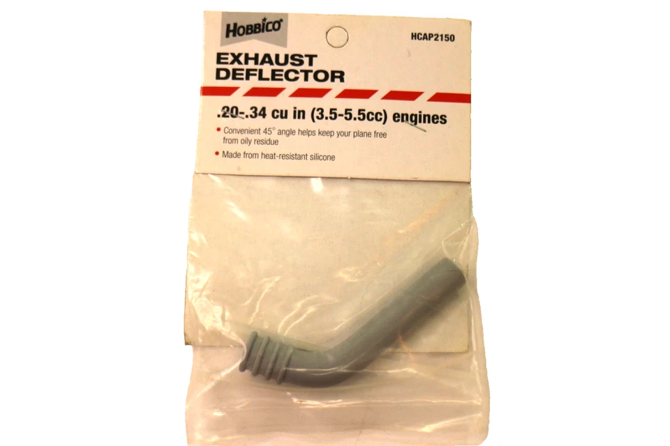 Vintage Hobbico R/C Exhaust Deflector .35-..5.5cu HCAP2150 in Engines New - Image 1 of 4