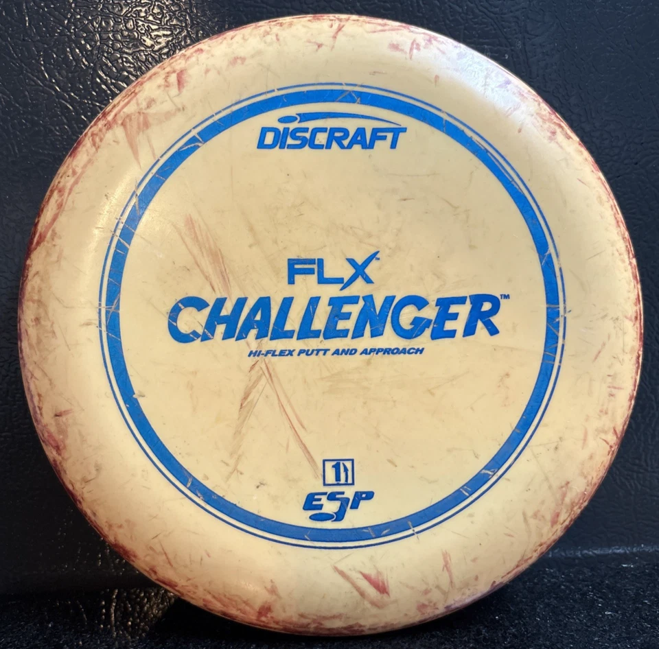 Discraft FLX ESP Challenger Old PFN OOP Used 174g Very Gummy - Image 1 of 4