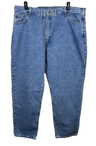 Pantalones de mezclilla para hombre Carhartt calce relajado de 5 bolsillos NWT’s. Talla 44x32. - Imagen 1 de 7