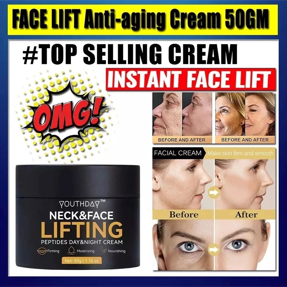 Neck Creams For Tightening And Lifting Anti-aging Wrinkle Eraser (2 Pcs Set) USA - Image 1 of 4