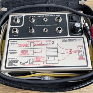 Industry West EJ-10 The Crab IWE Multi-input phone/broadcast adapter (untested) - Picture 1 of 4