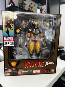 Marvel MAFEX No.138 Wolverine (Brown Costume) Action Figure - UK seller - Picture 1 of 2