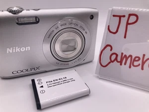 TOP Nikon COOLPIX S3300 Kompakt Digitalkamera silber aus Japan 1589 - Bild 1 von 20