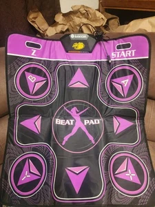 Nintendo GameCube Beat Pad- Purple And Black Mad Catz - Picture 1 of 5