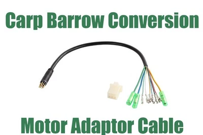 BarrowPro 9Pin Motoradapter Verlängerungskabel für Elektrokarre Umbau 35cm - Bild 1 von 2