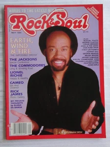 Vintage Magazine Rock & Soul May 1984 Earth, Wind & Fire The Commodores      113 - Picture 1 of 12