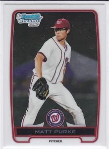 Matt Purke Washington Nationals 2012 Bowman Chrome Prospects Card - Picture 1 of 1