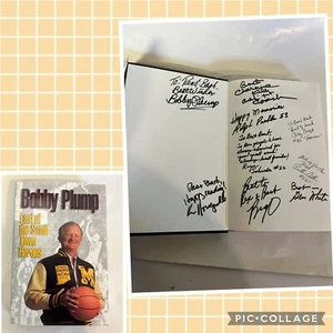 Bobby Plump: Last of the Small Town Heroes Book SIGNED Hoosiers 9 Signatures - Picture 1 of 10