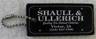 Vintage Shaull & Ullerich Pre-Owned Vehicles, Victor, Iowa IA, Car-Auto KEYCHAIN