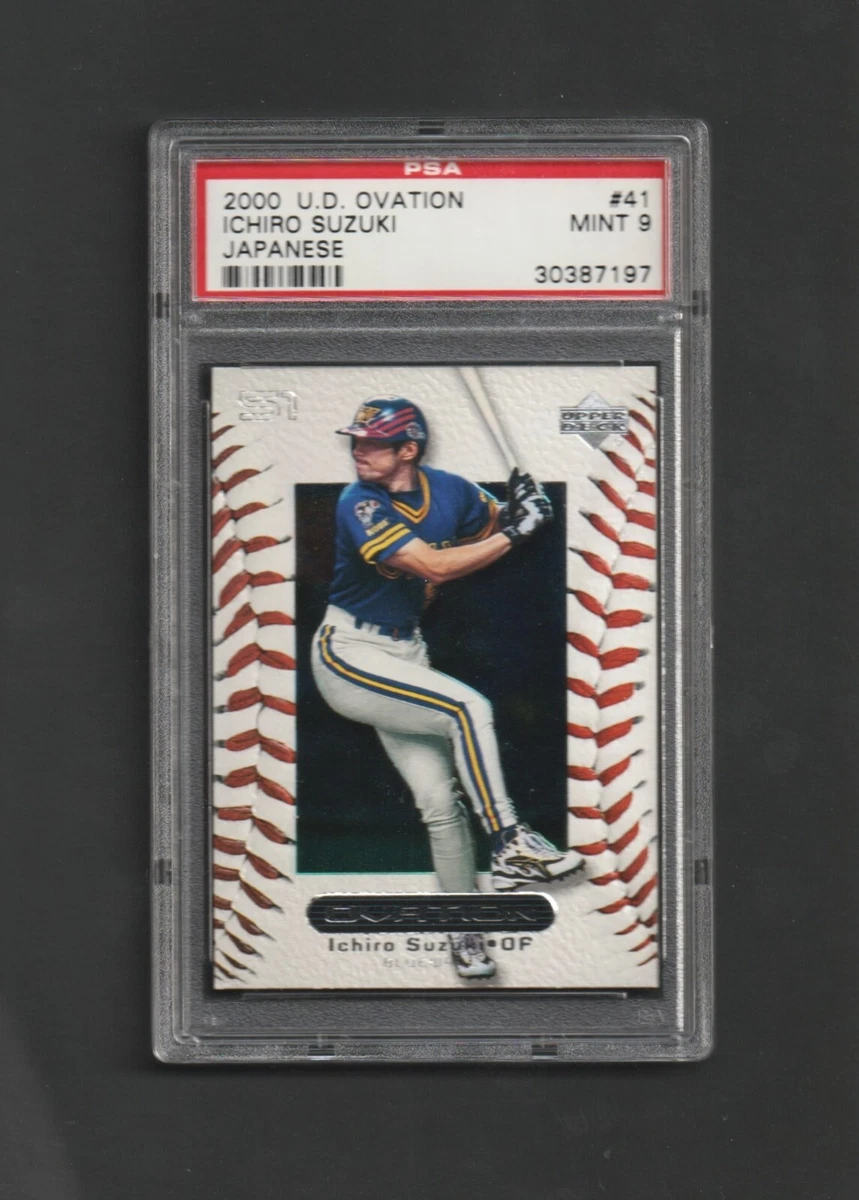 イチロー【PSA9】2000 UPPER DECK OVATION ICHIRO 2000 Upper Deck Ovation Japan - Ichiro Suzuki #41 for sale | eBay