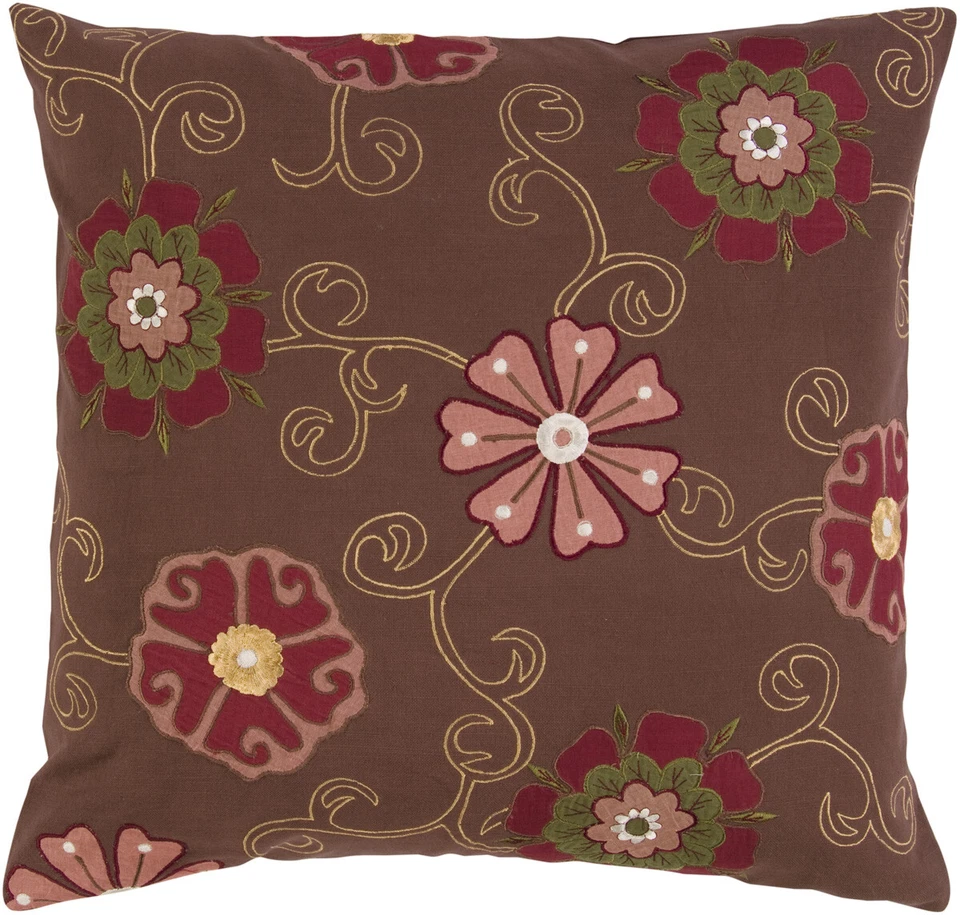 Alfombra Surya Marrón Tradicional - Persia/Oriental Vides Flores Floral SI2020 Foto 1 de 1